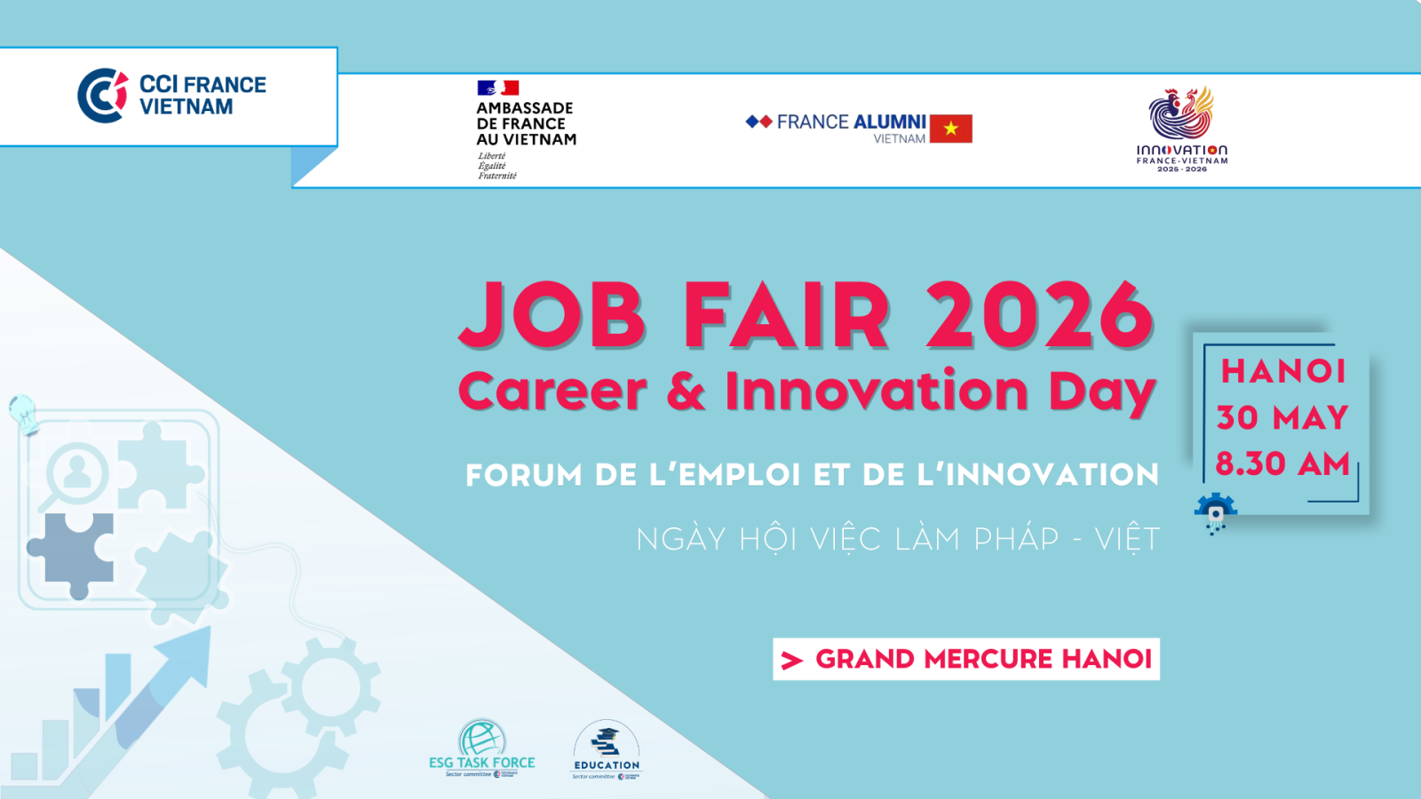 CCIFV's Job Fair Hanoi 2026: Career & Innovation Day!