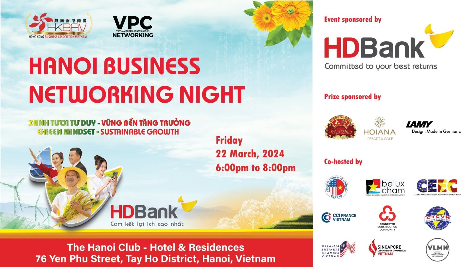 [CO_HOSTED EVENT] Hanoi Business Networking Night