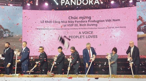 World’s Biggest Jeweler Pandora Breaks Ground On A $150 Million Factory In Vietnam